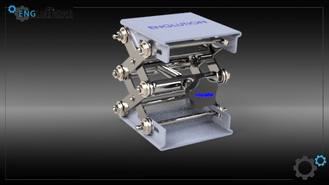 screw-jacks螺旋千斤顶升降台3D图纸 STEP格式